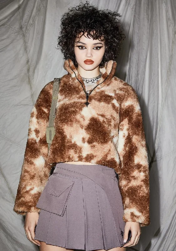 Casual Attire For Women Reverb Desert Camo Sherpa Pullover