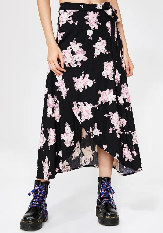 Women's High-End Clothing Satha Midi Skirt