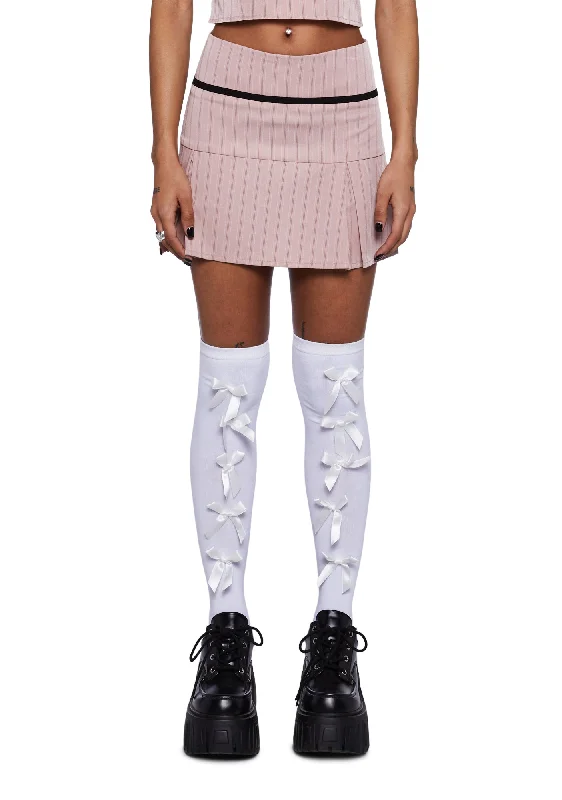 Women's Elegant Clothes Istaka Mini Pleated Skirt