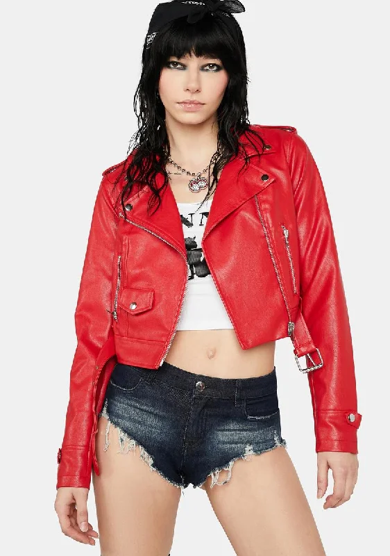 Women's Transitional Apparel Born Sinner Moto Jacket