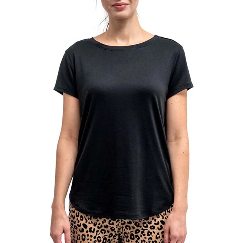 Timeless Women's Garments Black Pajama Top
