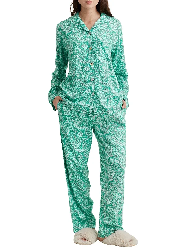 Women's Clothing Sets Papinelle Women's Sophia Cozy Woven Pajama Set