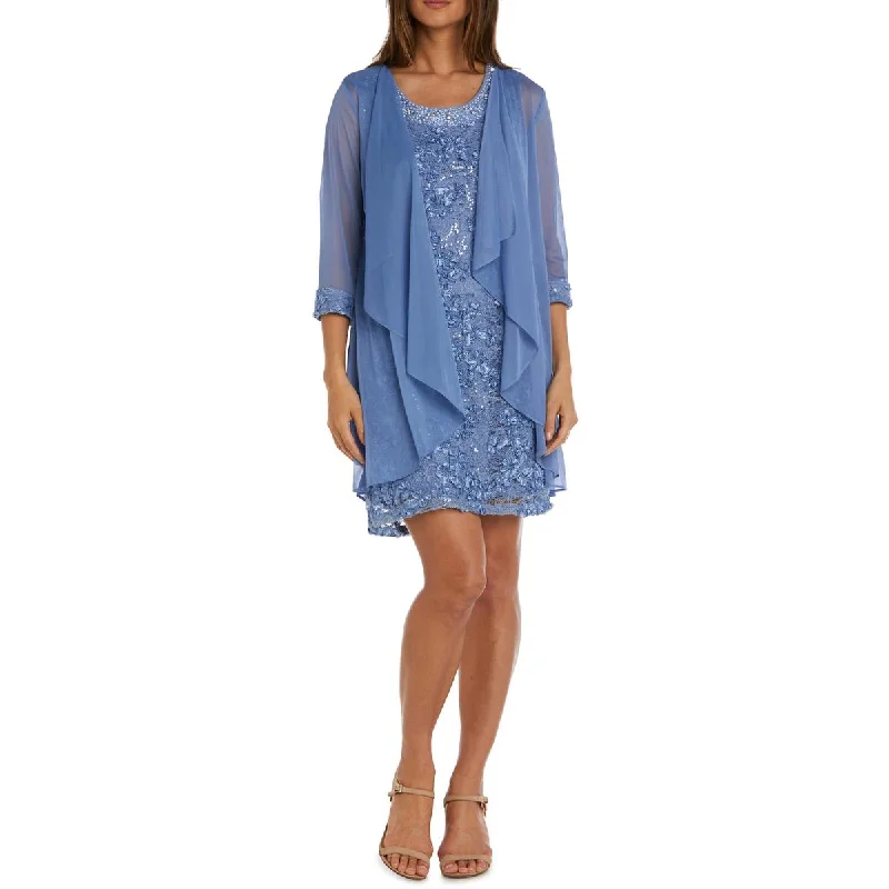 Browse Our Top Products R&M Richards Women's 2 Piece Soutache Lace Knee-Length Dress with Jacket Set Browse Our Top Products R&M Richards Women's 2 Piece Soutache Lace Knee-Length Dress with Jacket Set