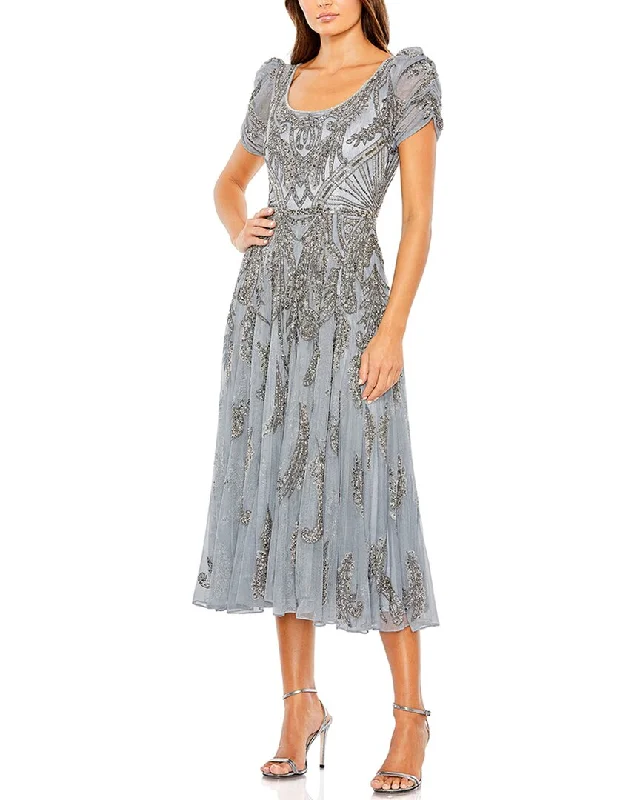 Shop Sales Mac Duggal Tea-Length Dress
