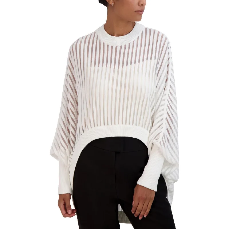 Women's High-Fashion Clothes Womens Dolman Sleeves Crew Neck Pullover Sweater