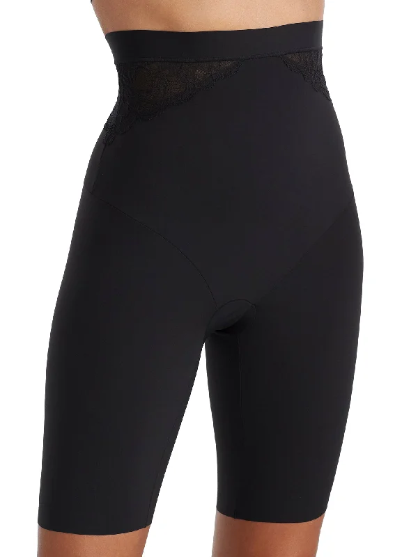 Women's Active Garments For Workouts Maidenform Women's Eco Lace High-Waist Thigh Slimmer Women's Active Garments For Workouts Maidenform Women's Eco Lace High-Waist Thigh Slimmer