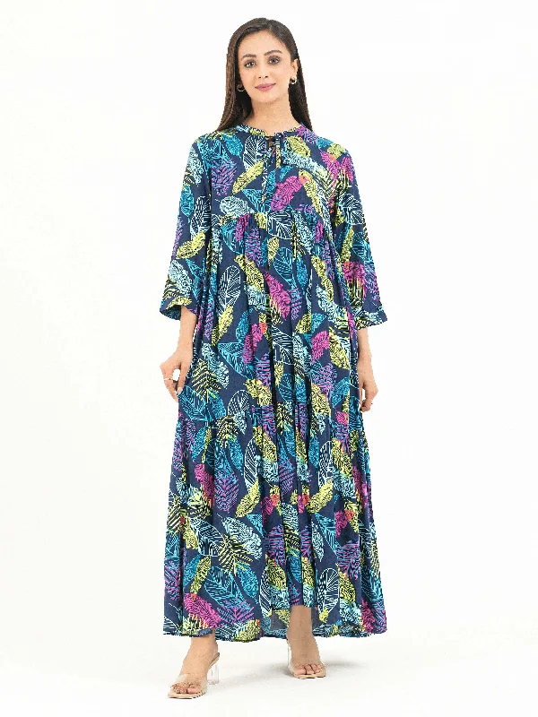 Women Online Clothing Boutiques Printed Lawn Dress