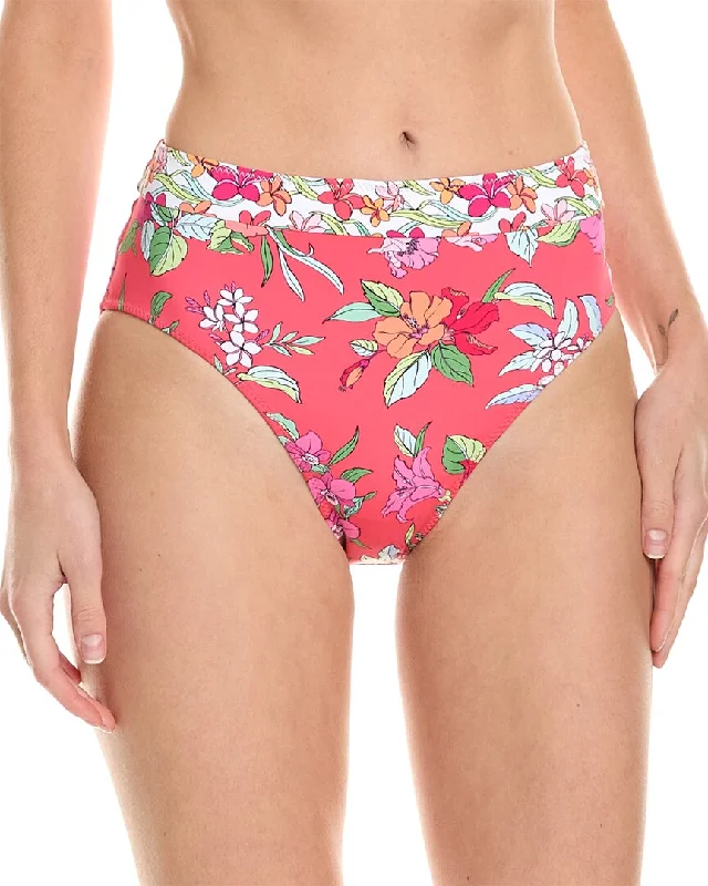 Women's Clothing For Casual Outings Tommy Bahama Summer Floral High-Waist Bikini Bottom Women's Clothing For Casual Outings Tommy Bahama Summer Floral High-Waist Bikini Bottom