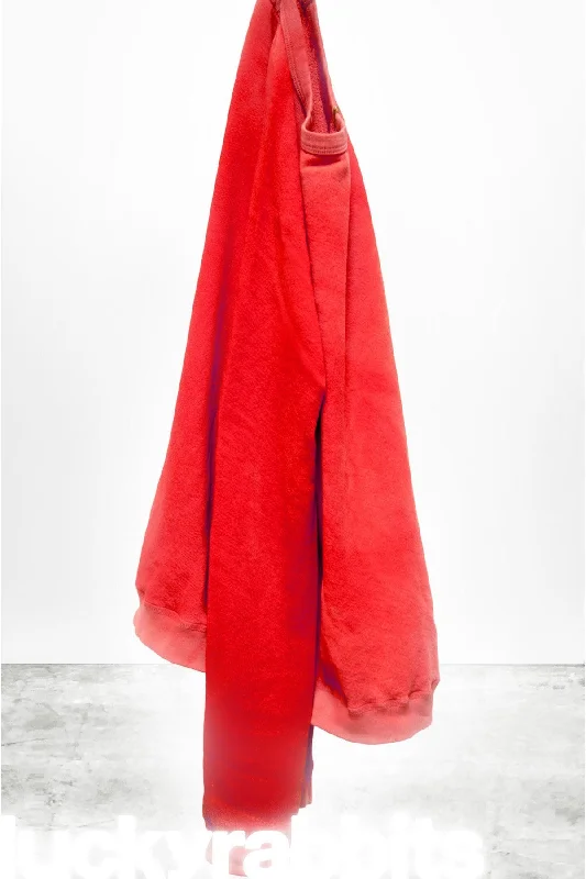 Women's Elegant Evening Attire FREECITY Lucky Rabbit Sweatshirt in Hotred Rabbit