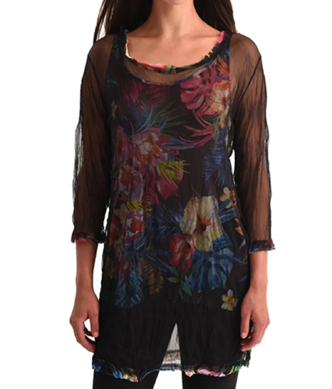 Comfortable Garments For Women Tropical Paradise 2 Piece Set In Multi