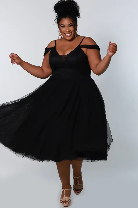 Best Online Women's Boutiques Vision of Love Tea Length Dress
