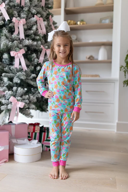 Casual Clothing For Women Kid's Under The Stars In Christmas Cheer Bamboo Pajama Set FINAL SALE Casual Clothing For Women Kid's Under The Stars In Christmas Cheer Bamboo Pajama Set FINAL SALE