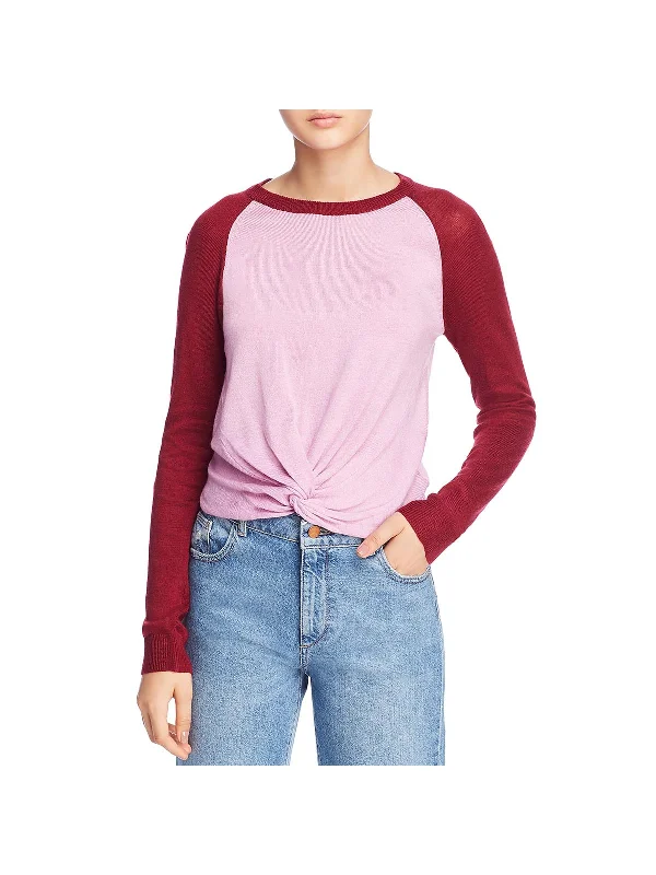 Women's Party Clothes Charlie Womens Wool Blend Raglan Sleeves Sweater