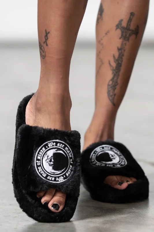 Women's Cozy Outfit For Lounging Starchild Fur Slippers