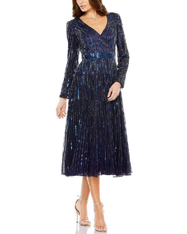 Attire Sale Mac Duggal Tea-Length Dress