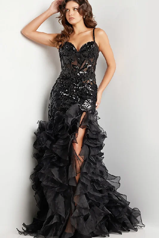 Fashionable Casual Tops JOVANI 38358 DRESS