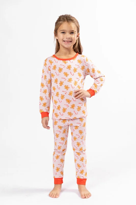 Women's High-Fashion Garments Kid's Under The Stars In Neutral Gingerbread Pajama Set FINAL SALE Women's High-Fashion Garments Kid's Under The Stars In Neutral Gingerbread Pajama Set FINAL SALE