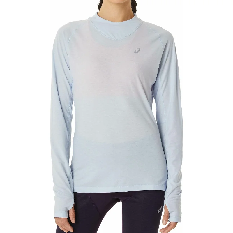 Formal Outfit For Women Asics Winter Long Sleeve Womens Running Top - Blue