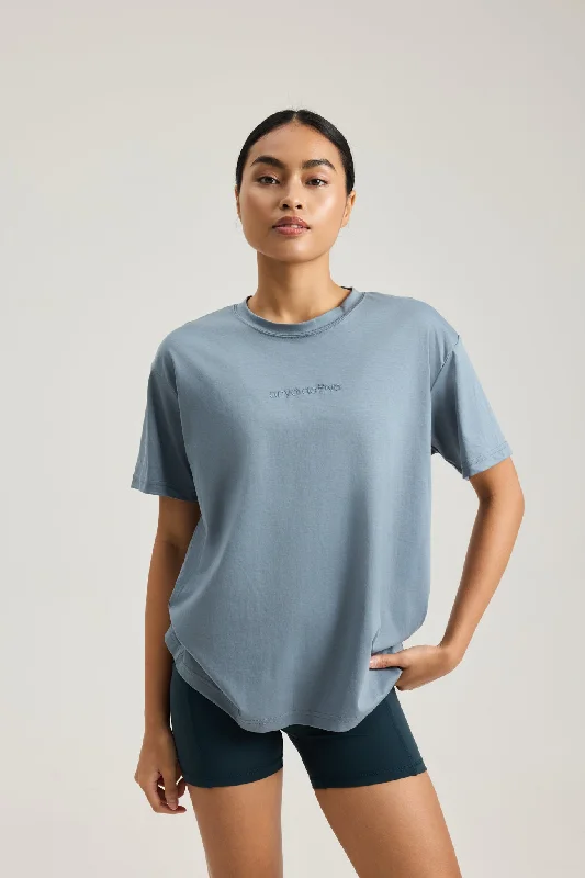 Sustainable Fashion Clothing For Women Oversized Tee in Wonder