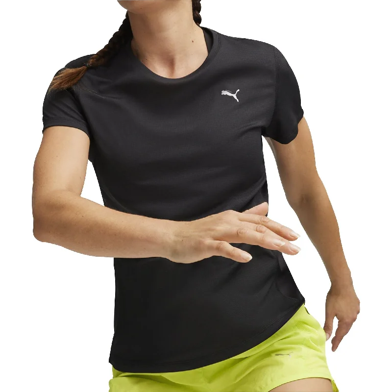 Women's Elegant Clothing Sets Puma Run Favourite Velocity Short Sleeve Womens Running Top - Black Women's Elegant Clothing Sets Puma Run Favourite Velocity Short Sleeve Womens Running Top - Black