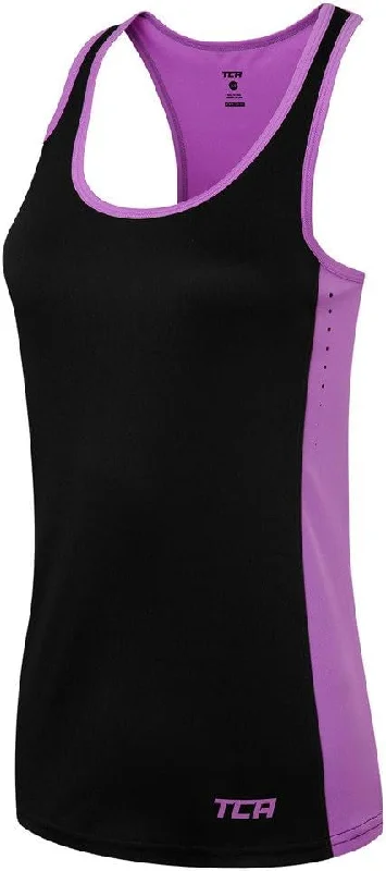 Chic Clothing For Women TCA Laser Tech Lightweight Womens Running Vest - Black