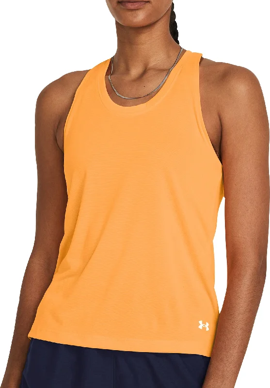 Casual Garments For Women Under Armour Launch Womens Running Vest Tank Top - Orange