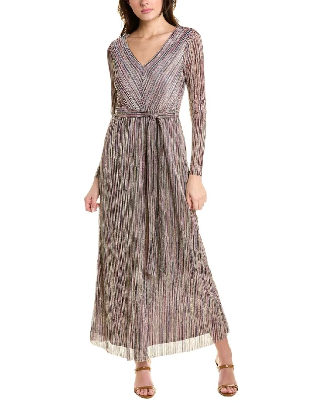 Women's Party Outfit Anne Klein Metallic Maxi Dress