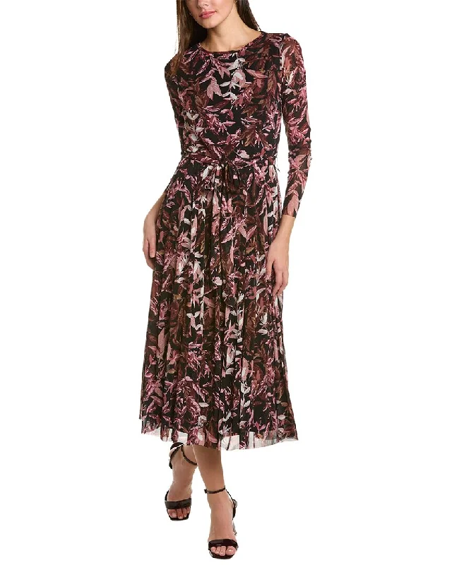 Women's Clothes For Work Anne Klein Tie-Waist Midi Dress