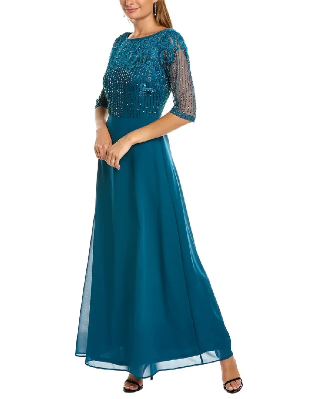 Comfortable Garments For Women JS Collections Opal A-Line Gown