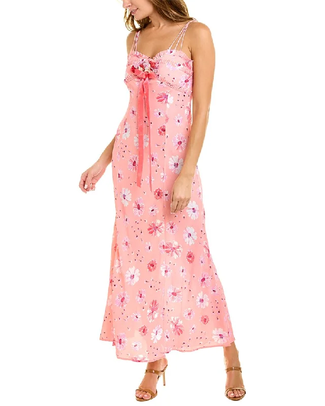 Modern Women's Outfit LoveShackFancy Ridley Maxi Dress