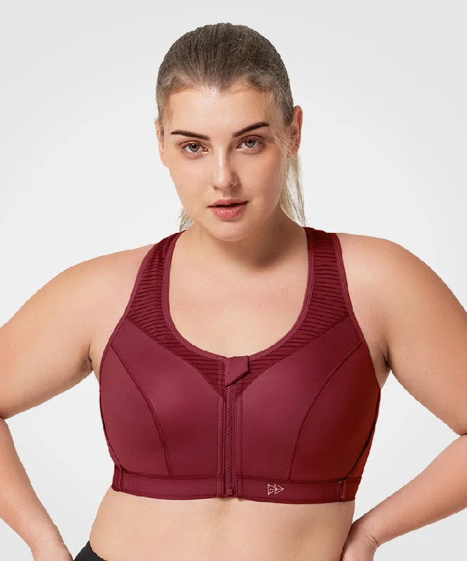 Women's Activewear Garments Power Adjustable  Padded Running Bra | Women's High Support Sports Bra  (Plus Size)