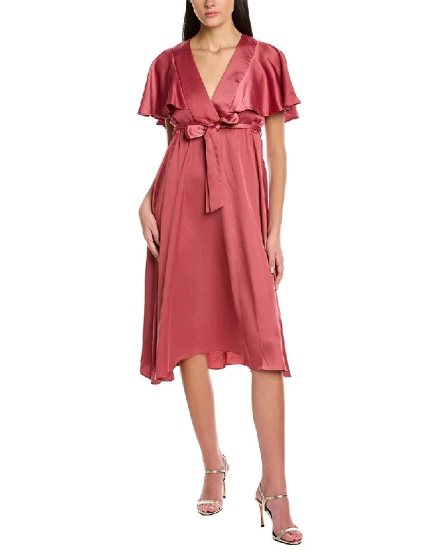 Women's Cozy Outfit For Lounging Taylor Midi Dress