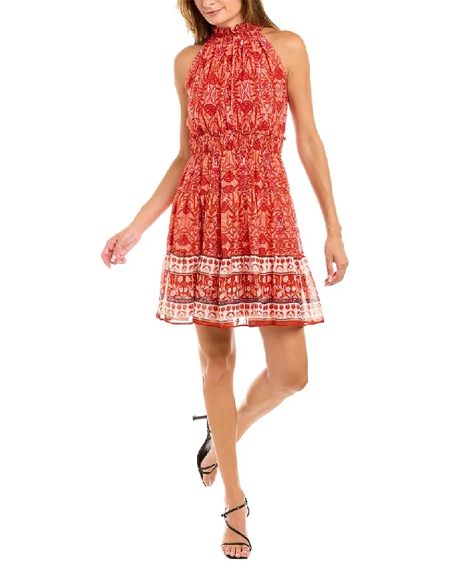 Women's Transitional Apparel Taylor Smocked Mini Dress