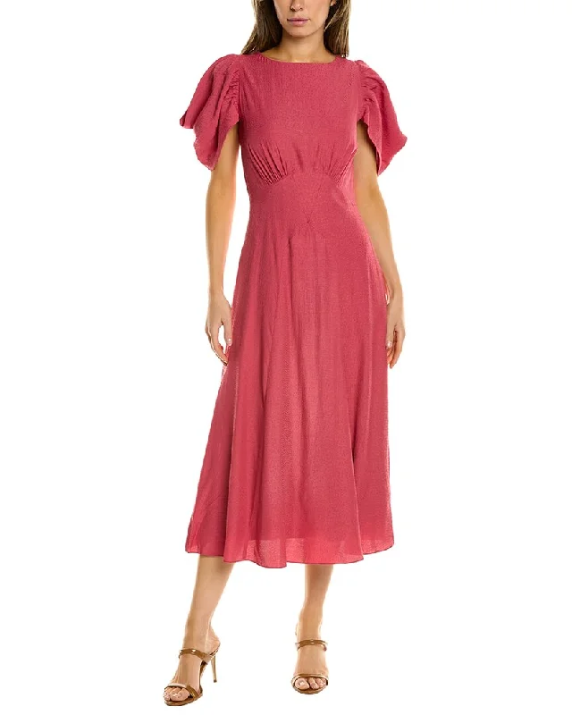 Women's Vintage Garments Ted Baker Midi Tea Dress