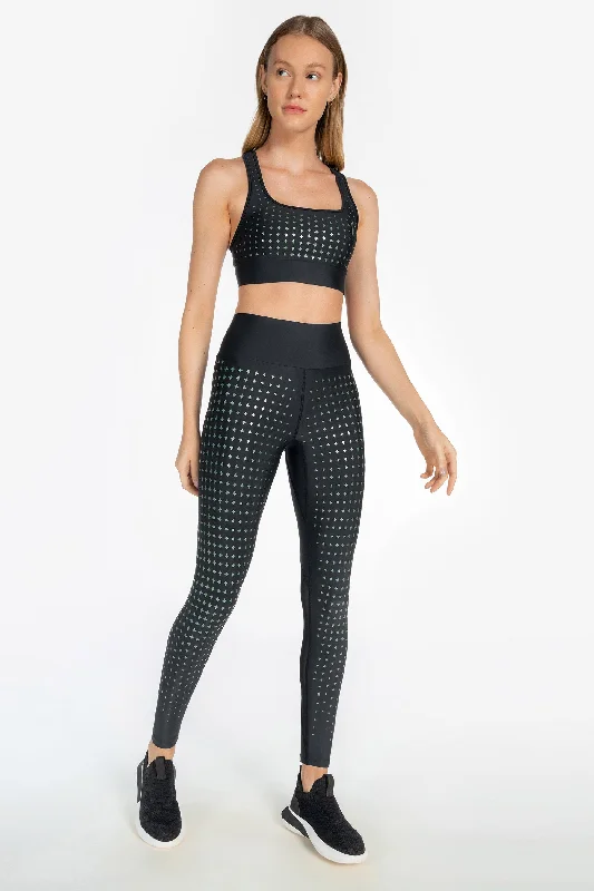 Women's Everyday Apparel Cyber Holographic Legging