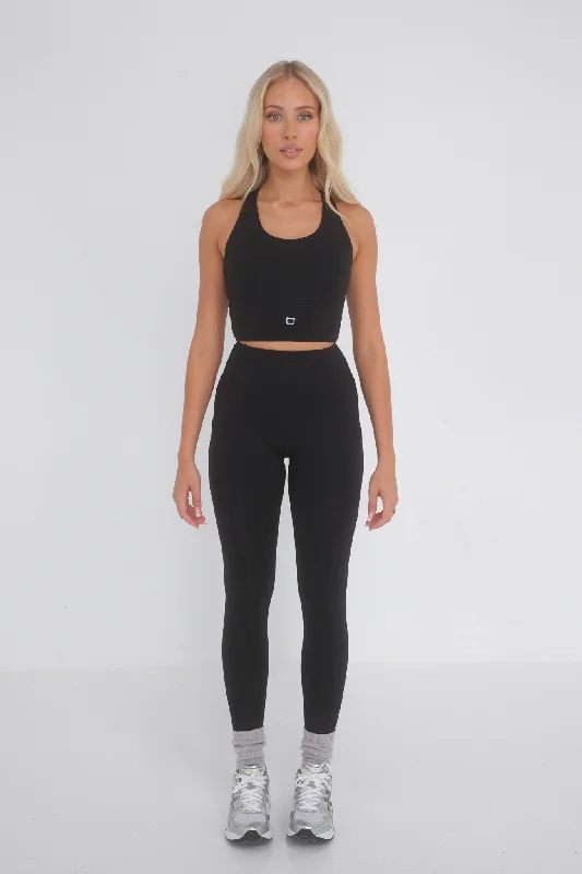 Women's Clothing With Trendy Designs Darling Leggings - Black