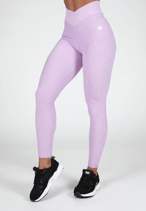 Sustainable Women's Clothes Dorris Leggings - Violet