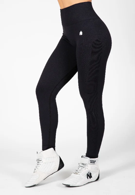 Women's Resort Attire Hilton Seamless Leggings - Black