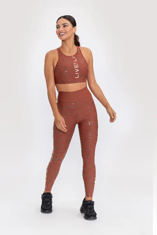 Comfortable Lounge Clothing LIVE! Icon Lux Leggings