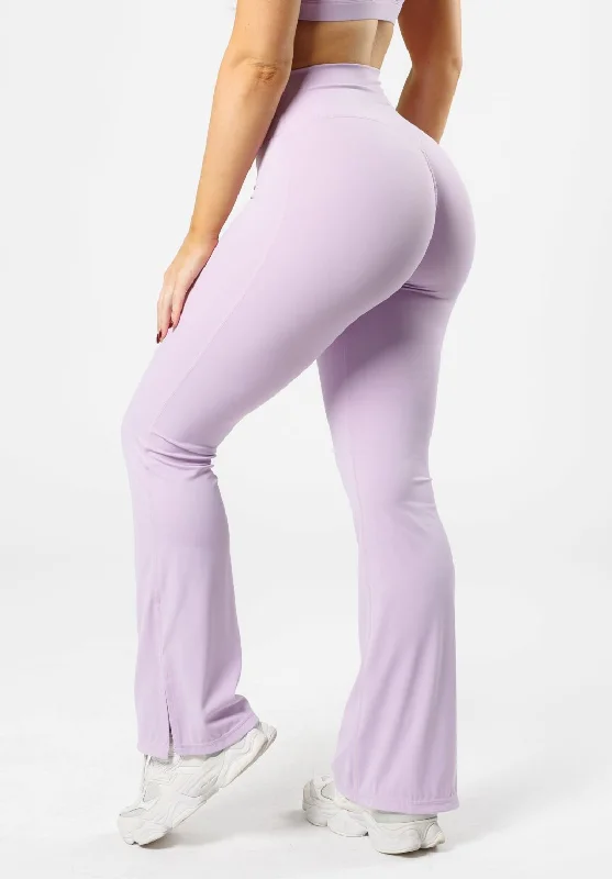 Elegant Women's Evening Garments RecStretch Original Sculptseam® Plus Flare Legging 31" Pastel Lilac