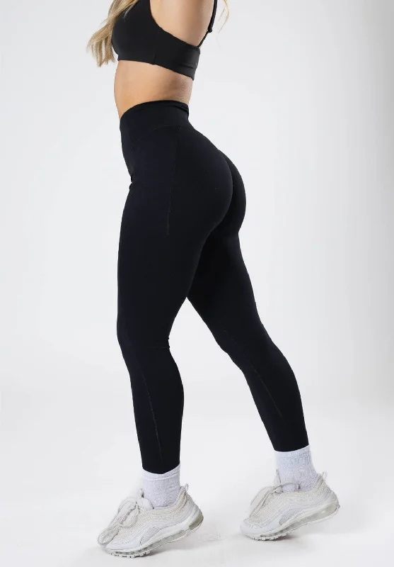 Women's Transitional Apparel RecStretch Empower Sculptseam® Plus Pocket Legging Black