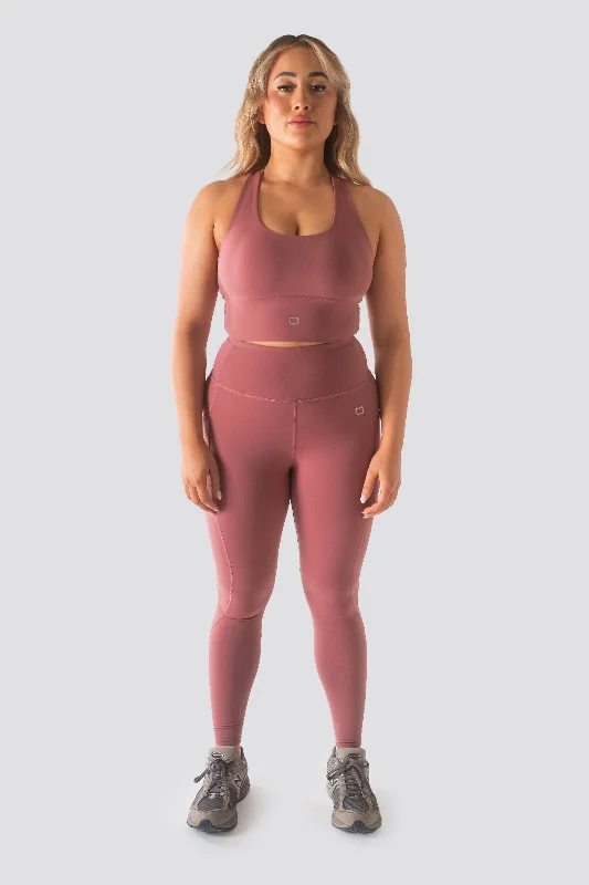 Women's Wedding Apparel Sweetheart V2 Highwaisted Leggings - Rose